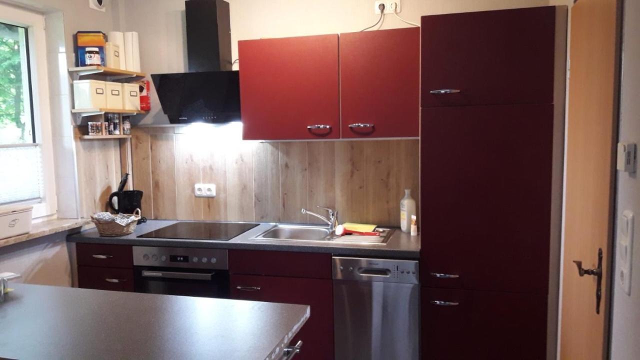 Haus Wald Und Wiese Wohnung Wald Ehndorf Eksteriør bilde