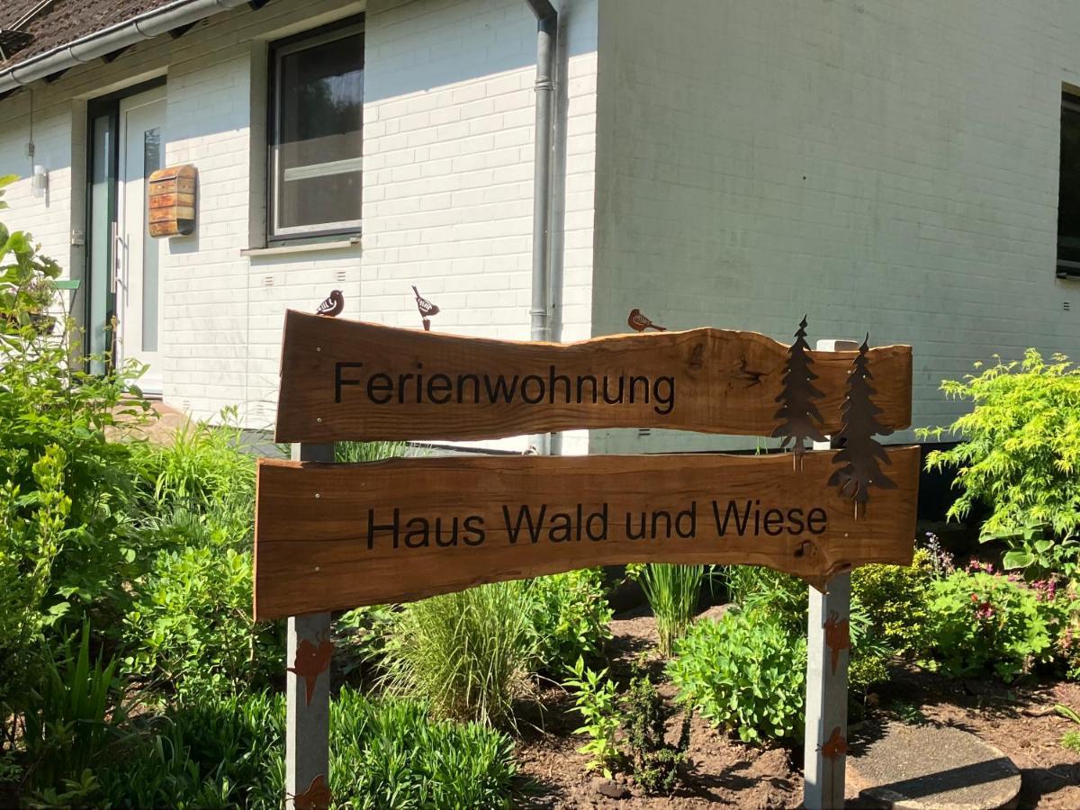 Haus Wald Und Wiese Wohnung Wald Ehndorf Eksteriør bilde